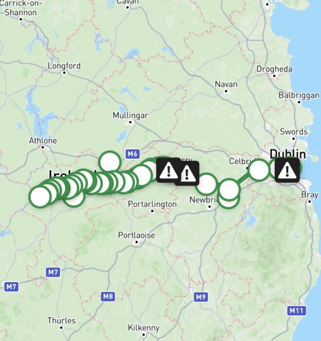 Map of Grand Canal Greenway